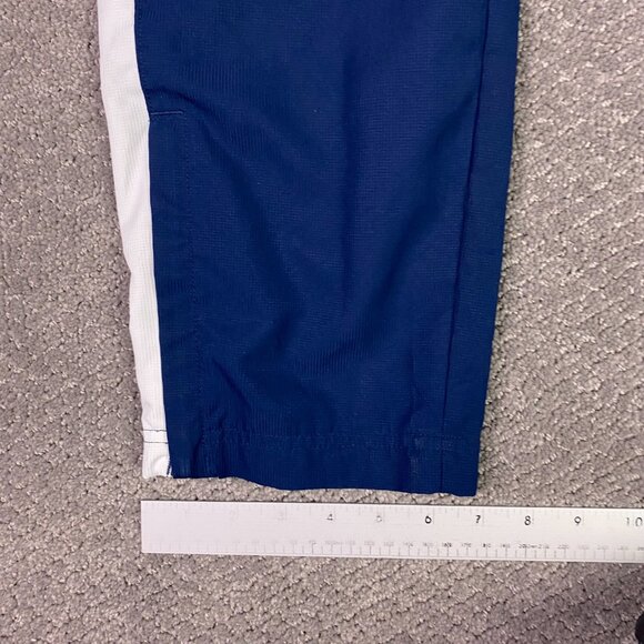 Under Armour Vital Woven Pants Men's Large Track Running Gym Windbreaker Blue - Picture 13 of 15
